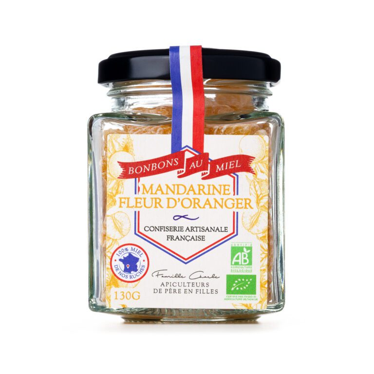 Bonbons au Miel - Mandarine & Fleur d'oranger