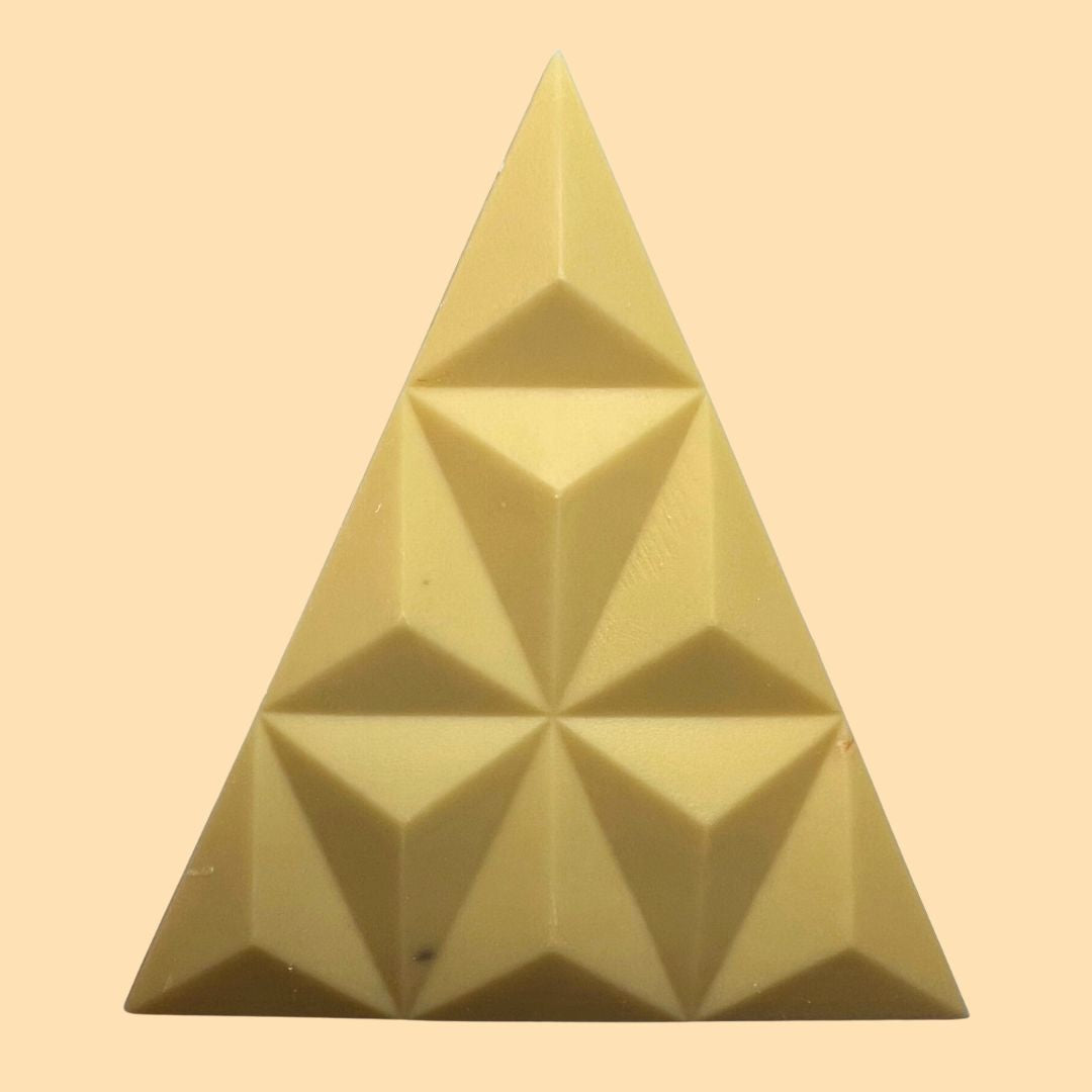 Triangle Chocolat Blanc Caviar de Vanille Bourbon