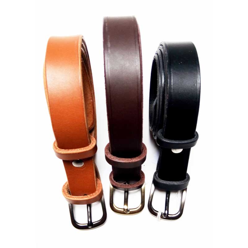 Ceinture en cuir - 25 mm