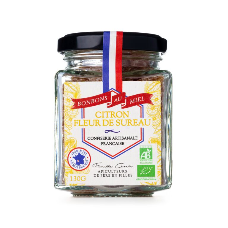 Bonbons au Miel - Citron & Fleur de sureau