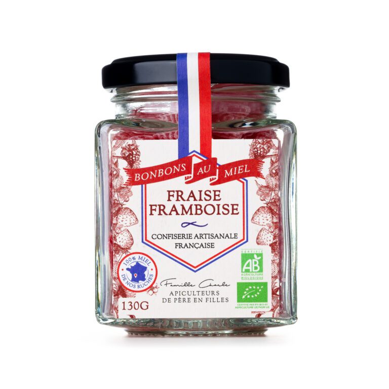Bonbons au Miel - Fraise & Framboise