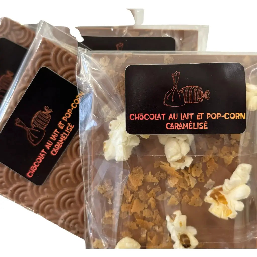 Tablette Chocolat au Lait Popcorn