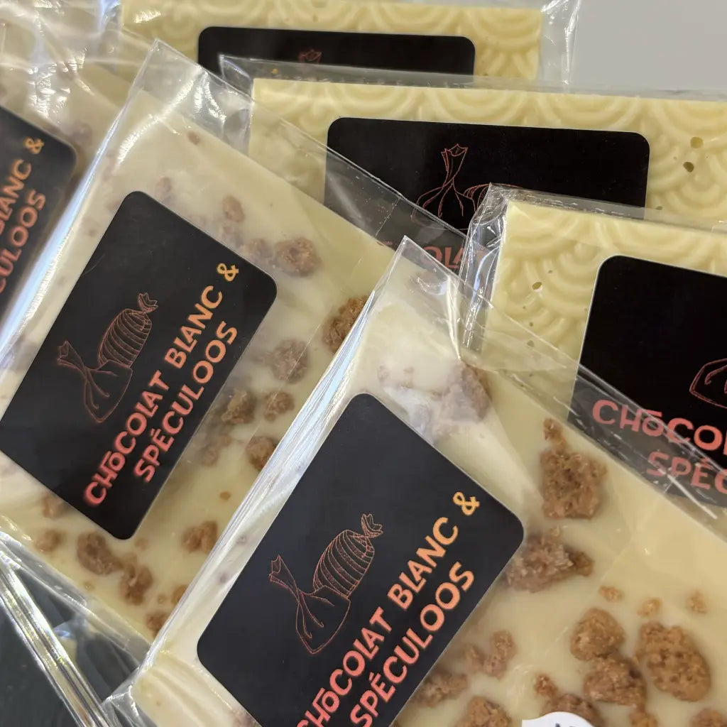 Tablette Chocolat Blanc Spéculoos