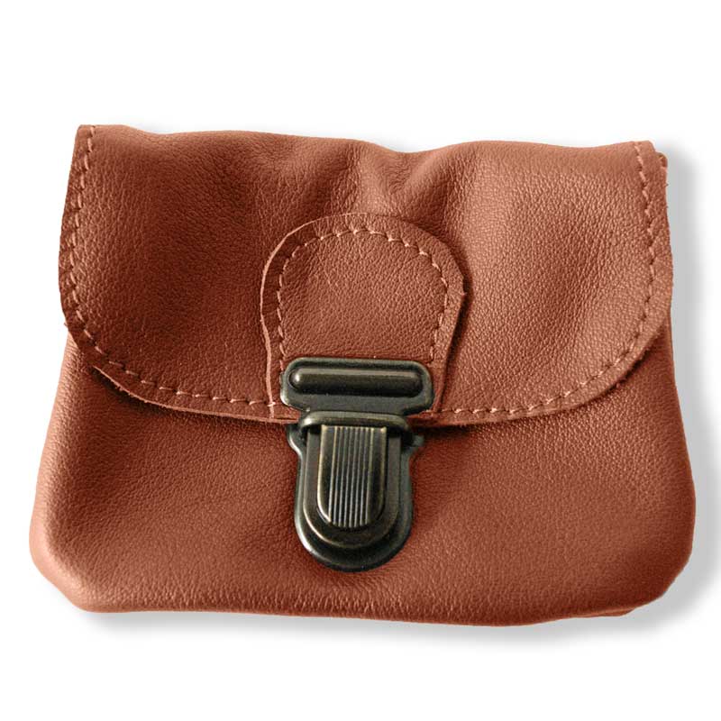 Porte-monnaie ceinture en cuir