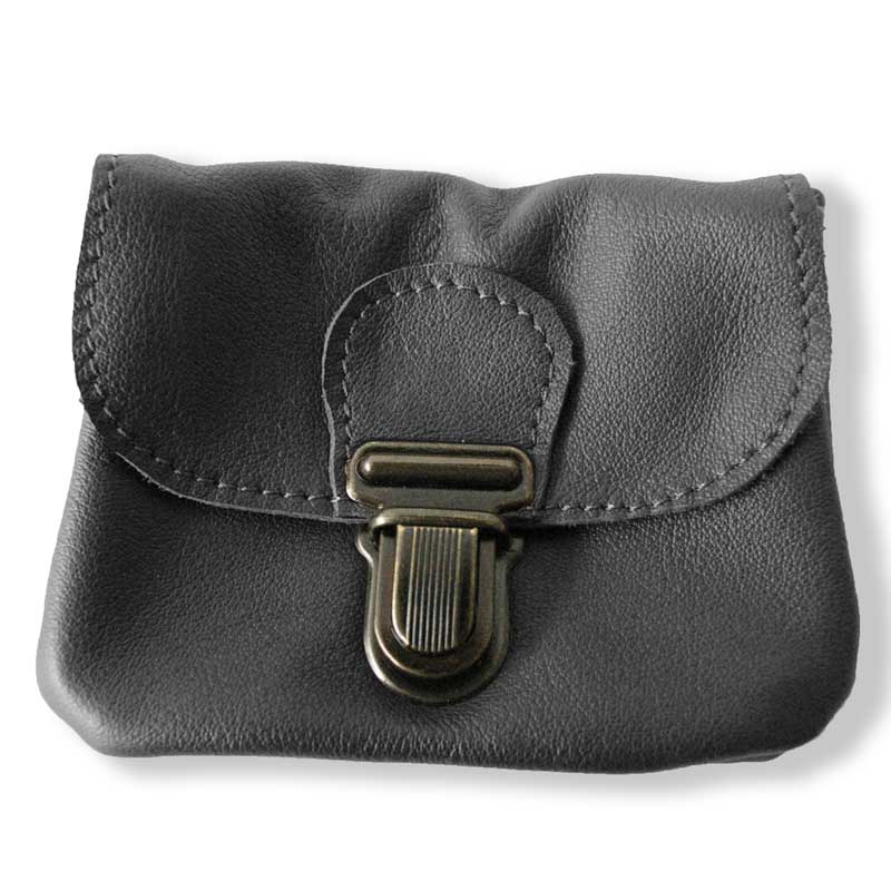 Porte-monnaie ceinture en cuir