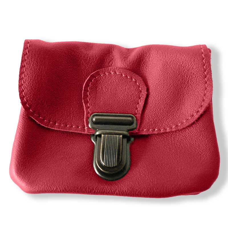 Porte-monnaie ceinture en cuir