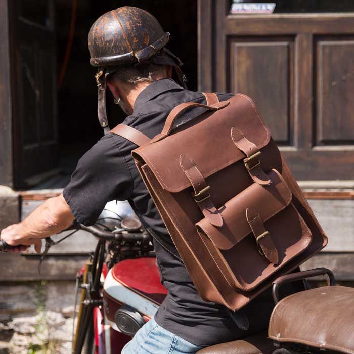 Le Sac-à-dos en Cuir –1