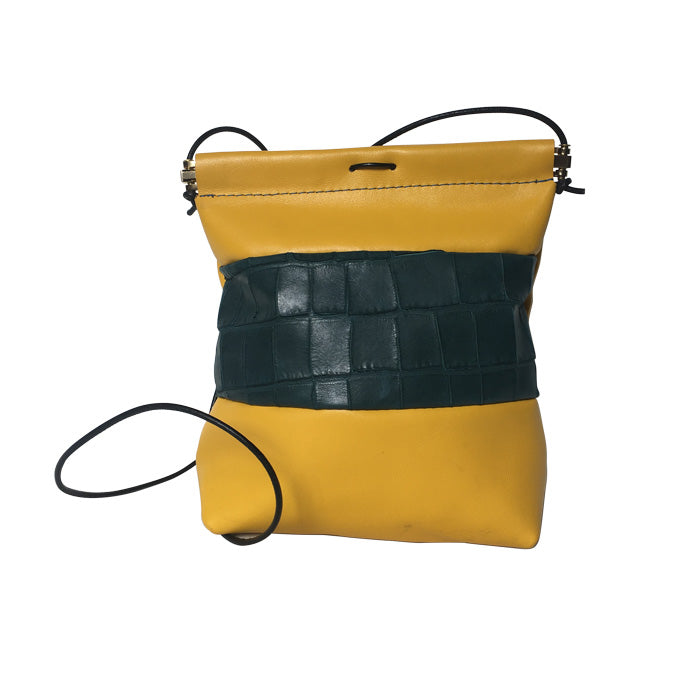 Sac clic-clac en cuir