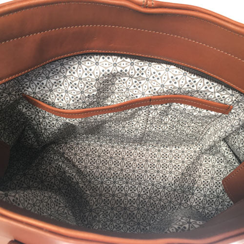 Sac-à-main en cuir - Camel
