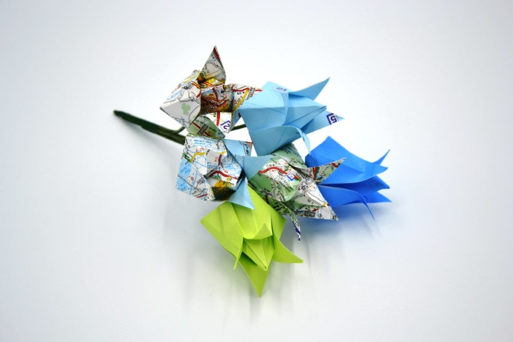 Bouquet de fleurs Origami "Amélia"