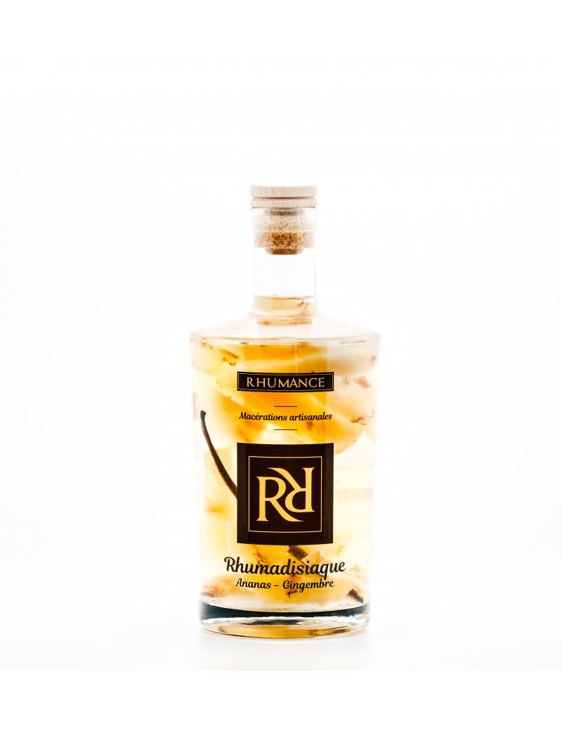 Rhum Arrangé Ananas Gingembre par Rhumance