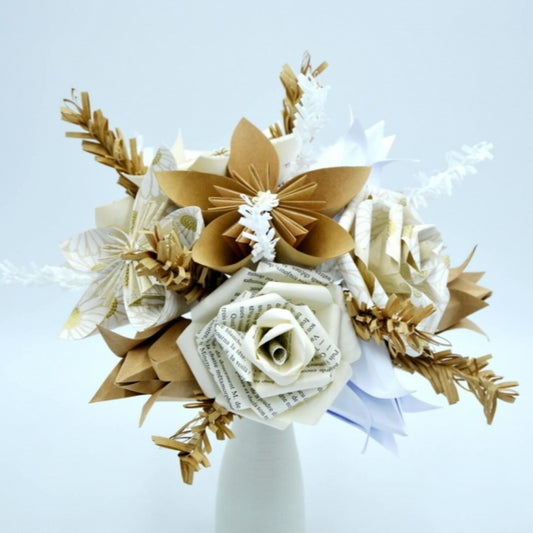 Bouquet de fleurs Origami "Laura"