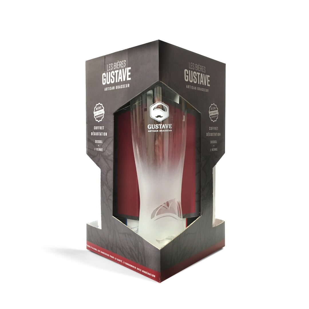 Coffret 3 bières & 1 verre