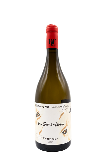 6 bouteilles de vin blanc "Semi - lions " Sémillon blanc 1920-1944