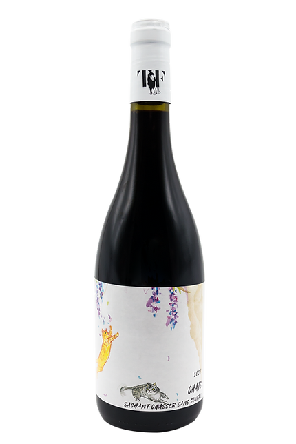 6 bouteilles, cuvée sans soufre : "Chats, sachant chasser sans soufre" 2020