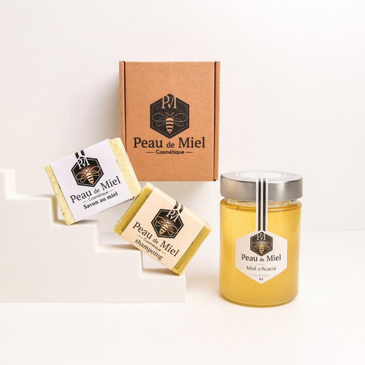 Coffret Miel, Savon & Shampoing au miel