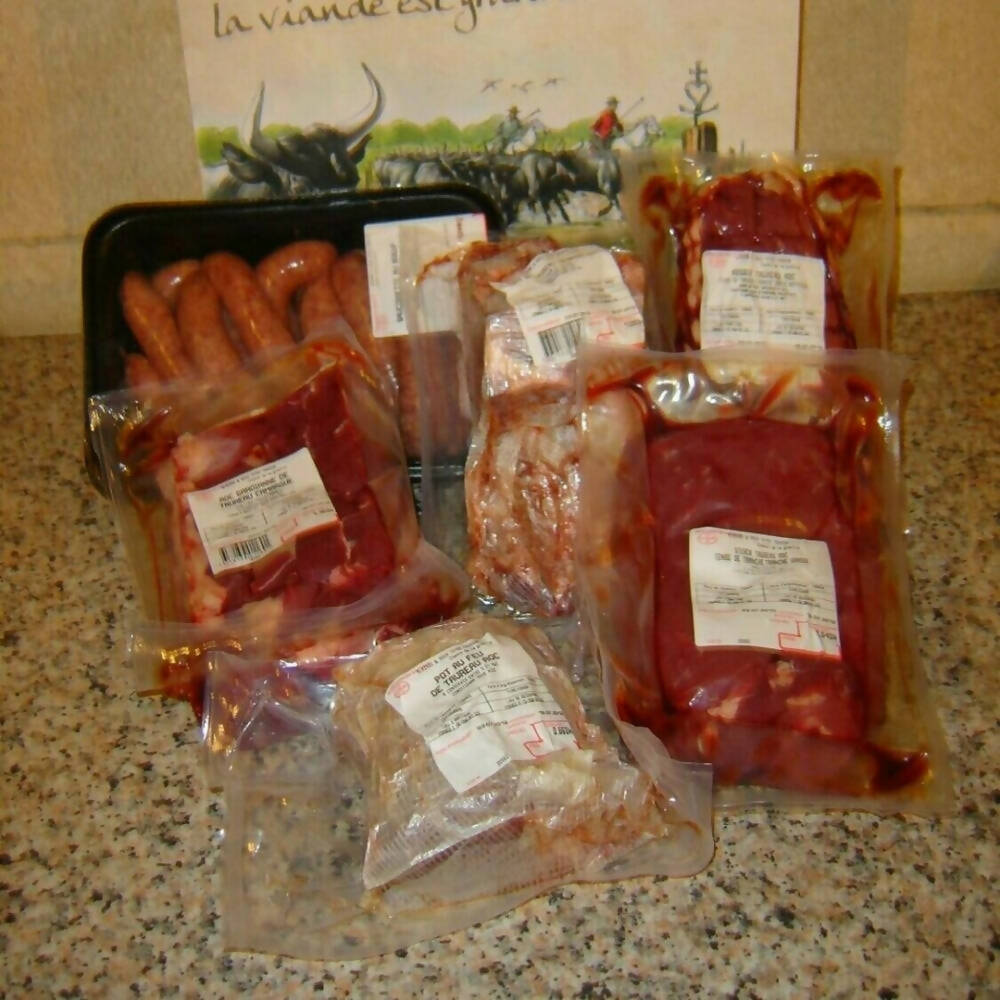 Découverte 3kg Assortiment de viandes de Taureau