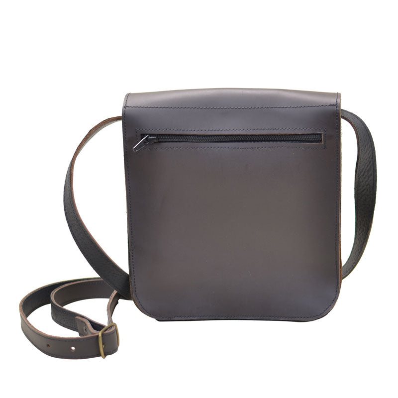 Petite sacoche en Cuir pleine fleur 