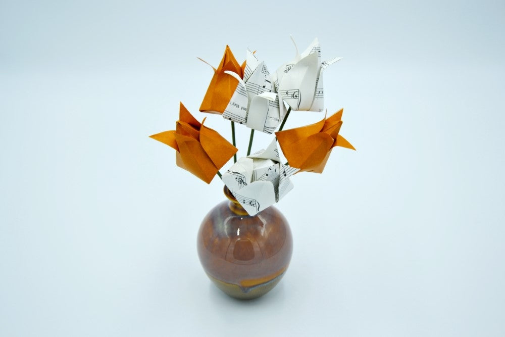 Bouquet de fleurs Origami "Aïda"