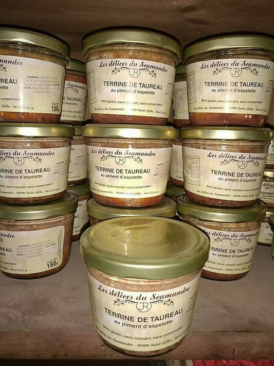 Terrine de Taureau aux Herbes de Provence - 180 g